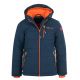 Kurtka narciarska dziecięca Trollkids Kids Hemsedal Snow Jacket XT mystic blue/orange odporna na uszkodzenia niebieska (513-142)