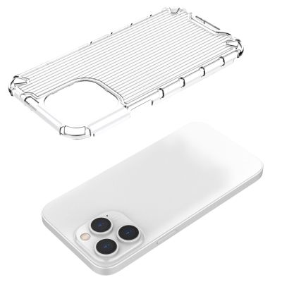 8. Ombre Protect Case etui do iPhone 13 Pro pancerny pokrowiec różowo-niebieskie