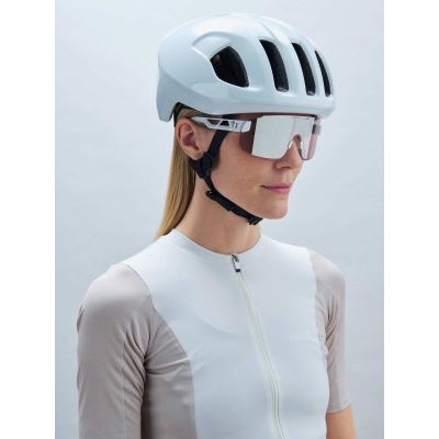 2. Okulary rowerowe POC Elicit+ biały cat.2 + cat.0