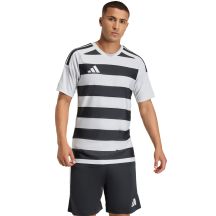 Koszulka męska adidas Hooped 26 Jersey szaro-czarna KF3396