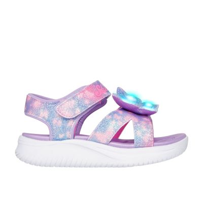 5. Skechers dziecięce sandały JUMPSTERS SANDAL BUTTERFLY BRITES 303109N LVMT