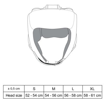 10. Kask bokserski turniejowy KTT-COMPETITION (WORLD BOXING APPROVED)