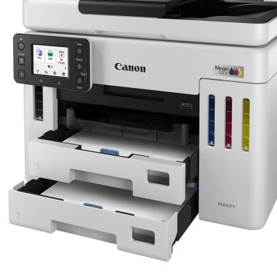 68. Drukarka Canon MAXIFY GX 7150, Atramentowy, Druk kolorowy, 600 x 1200 DPI, A4, Druk bezpośredni, Biały