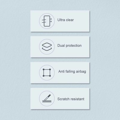 9. Nillkin Nature Pro etui iPhone 14 Plus pancerna obudowa pokrowiec przezroczysty