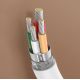 7. Kabel Ugreen US264 60517 USB-C / USB-C PD QC AFC 0.5m - biały