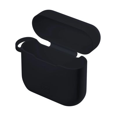 3. Etui na słuchawki 3mk Silicone AirPods Case na Apple AirPods 3rd gen. - czarne