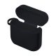 3. Etui na słuchawki 3mk Silicone AirPods Case na Apple AirPods 3rd gen. - czarne