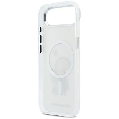 7. Etui Karl Lagerfeld Karl & Choupette Back MagSafe na iPhone Air - przezroczyste