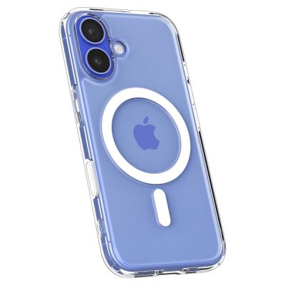 12. Etui Spigen Ultra Hybrid "T" MagSafe na iPhone 16 - białe