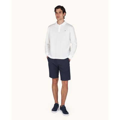5. Koszulka polo bawełniana męska Paul&Shark biały 99311003-10 - klasyczna, elegancka