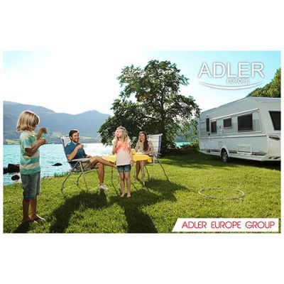 12. Pralka turystyczna Adler AD 8051 (1000 obr/min; 3 kg; 370 mm; kolor niebieski)