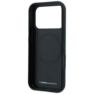 7. Etui BMW M Tire Track Blue Line MagSafe na iPhone 17 Pro Max / 18 Pro Max - granatowe