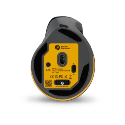 5. BakkerElkhuizen PRF Pro myszka Biuro Po prawej stronie RF Wireless + Bluetooth + USB Type-C Optyczny 2400 DPI