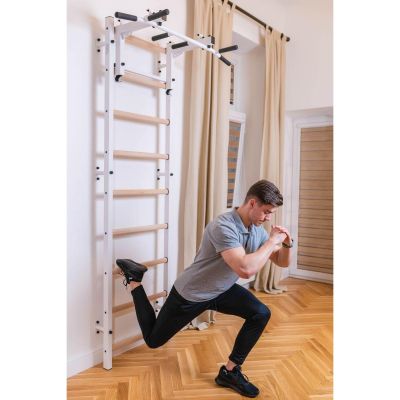 39. DRABINKA GIMNASTYCZNA Z REGULOWANYM METALOWYM DRĄŻKIEM 731W BENCHK