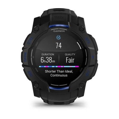7. Garmin Instinct 3 3,3 cm (1.3") AMOLED 45 mm Cyfrowy 416 x 416 px Czarny GPS