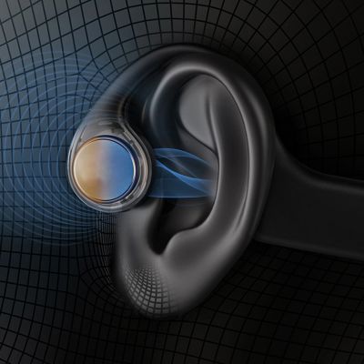 11. Słuchawki Dudao U22 z pałąkiem Bluetooth 5.2 przewodnictwo kostne - czarne