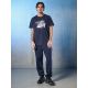 7. T-shirt regular z nadrukiem męski 4F 4FRSS26TTSHM3657-31S