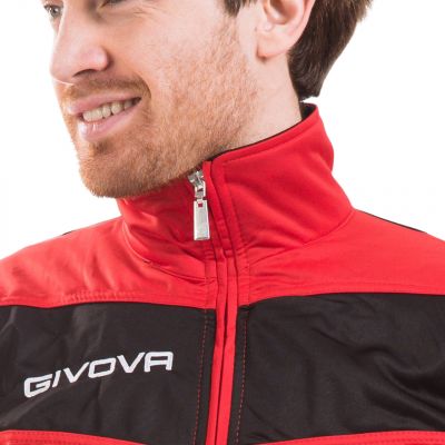 21. Dres Givova Tuta Visa TR018 1210 czerwony/czarny