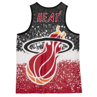 2. Koszulka Sportowa Tank Top męska bezrękawnik Mitchell & Ness NBA Miami Heat