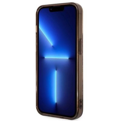 5. Etui Guess Porcelain Collection na iPhone 14 Pro - beżowe