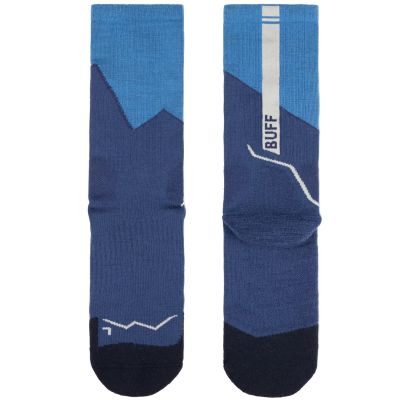 3. BUFF Merino Midweight Crew Socks 138870707 Niebieskie 36-38