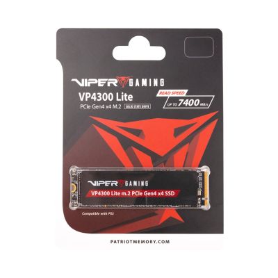 8. Patriot Viper VP4300L M.2 PCI-Ex4 NVMe 2TB 7.2 / 6.