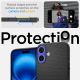 13. Etui Spigen Liquid Air na iPhone 16 - czarne