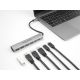 3. DeLOCK 6-portowy koncentrator USB z 4 x żeńskim złączem USB Typ-A i 2 x żeńskim złączem USB Type-C