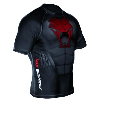 21. Koszulka kompresyjna "Snake" typu Rashguard powstała z materiału DBX MORE DRY  M