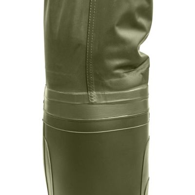 3. Spodniobuty wędkarskie wodery Lemigo Zielone - 997