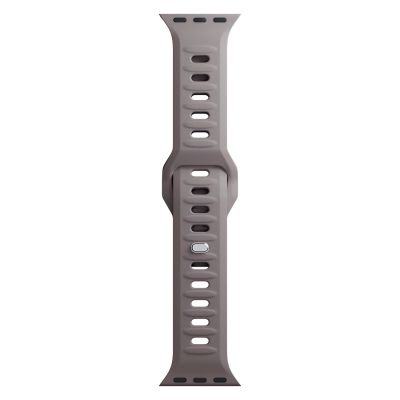 16. Pasek silikonowy 3mk Silicone Watch Strap do Apple Watch 42 / 44 / 45 / 49 mm - brązowy