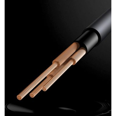 13. Baseus kabel audio stereo przejściówka AUX 3,5 mm mini jack - USB Typ C do telefonu tabletu 120cm czarny (CAM01-01)