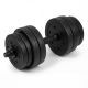 16. Zestaw hantli 4w1 (sztanga, hantle, kettlebell, podpórki do pompek) Spokey PONDUS SET 20 kg