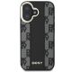 3. Etui DKNY Checkered Pattern Magsafe na iPhone 16 - czarne