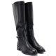 4. Kozaki damskie oficerki czarne Potocki SZ12862