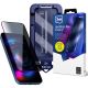 6. Szkło hartowane 9H z filtrem prywatyzującym 3mk HardGlass Max Privacy na iPhone 15 Pro