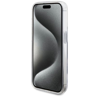 5. Etui BMW Ring Stand M Collection MagSafe na iPhone 15 Pro - przezroczysty