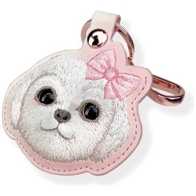 3. Etui Nimmy New Big Eyed Pet 2.0 Dog na lokalizator - różowe
