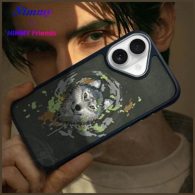14. Etui Nimmy Wilk MagSafe do iPhone 16 - ciemnoszary