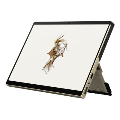 5. ASUS ROG Flow Z13-KJP GZ302EAC-RU178W AMD Ryzen AI Max+ 395 Hybryda (2w1) 34 cm (13.4") Ekran dotykowy WQXGA 128 GB LPDDR5x-SDRAM 1 TB SSD Wi-Fi 7 (802.11be) Windows 11 Home Niemiecki Czarny, Biały, Złoto