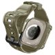 15. Etui z paskiem Spigen Rugged Armor Pro na Apple Watch Ultra (49 mm) - zielone