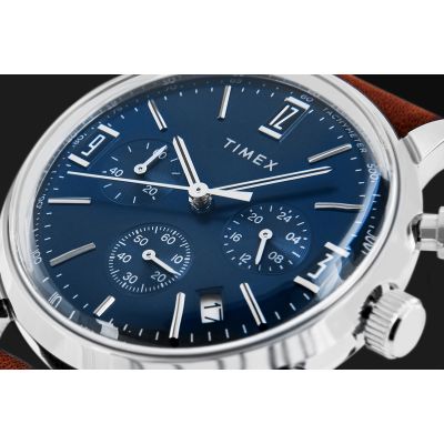 4. Zegarek Męski TIMEX Marlin® Chronograph Tachymeter TW2W10200 + BOX