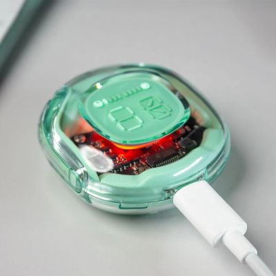 13. Acefast T8 dokanałowe słuchawki bezprzewodowe TWS Bluetooth - fioletowe