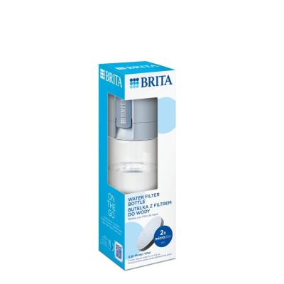 8. Butelka filtrująca Brita Vital pastelowy błękit 2 dyski