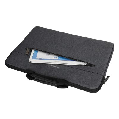 5. Torba na laptop Wozinsky WTL-15 15.6" z rączką i metalowym zamkiem - szara