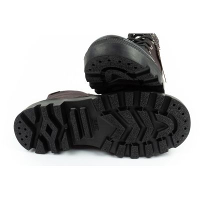 18. Buty sportowe damskie botki za kostkę Palladium Pallabrousse czarne