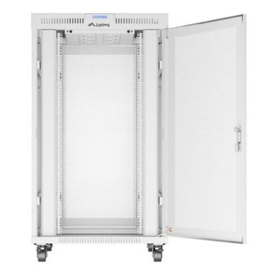 10. Lanberg FF01-8027-23SL stojak 27U Stojak wolnostojący Szary