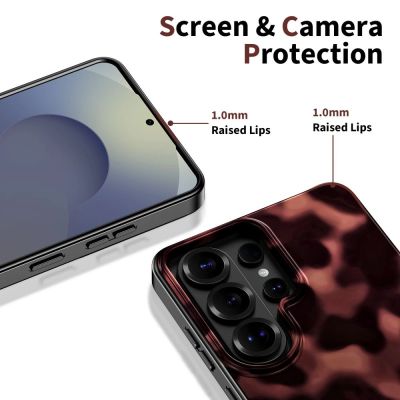 4. Etui Tech-Protect Lamano MagSafe na Samsung Galaxy S26 Ultra - brązowo-czarne