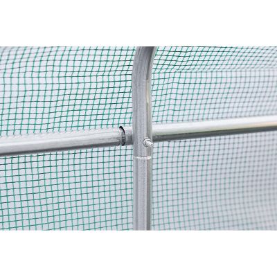 28. SZKLARNIA TUNEL OGRODOWY 300x600x200CM PE KONSTRUKCJA STAL ZIELONY