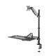 17. Neomounts DS90-325BL1 uchwyt / stojak do monitorów 81,3 cm (32") Biurko Czarny